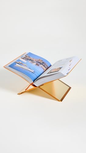 Women's Lucite Book Stand Gold
