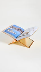 Women's Lucite Book Stand Gold