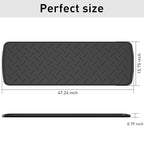 Extra Large Boot Trays Heavy Duty Rubber Mat with Lip,Waterproof Shoe Mat Tray for Entryway Shoe Tray Multi-Purpose for Indoor or Outdoor 47.24×15.75in - size: 1'4" x 3'11" (Rectangular)