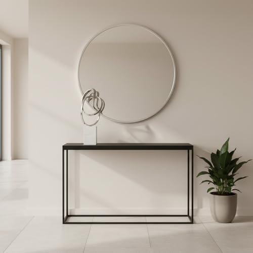 Modern Day Accents 4109 Lazo Abstract Sculpture on Marble, Silver and White Large Decorative Sculpture, Home Decor, Office or Room Decor, Tabletop, 17.5" H