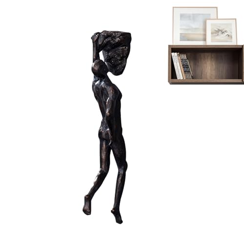 Climbing Man Wall Sculpture – Resin Decor Figure, Modern Art Accent, Black Home Ornament | Unique 3D Hanging Statue Piece, Artistic Abstract Wall Decoration Setup Living Room Bedroom Workplace Design - size: handed rock climbing, style: Black