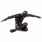 Hi-Line Gift Ltd. Stretching Human Sculpture Resin Home Decor Contempory Tabletop Ornament