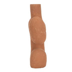 Bloomingville Modern Abstract Decorative Paper Mache Vase, Terracotta (Each Will Vary)
