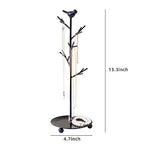 Branch Jewelry Rack Organizer for Ring Earrings Necklace Bracelet,Suitable for living rooms, bathrooms,offices,etc. - color: E Black