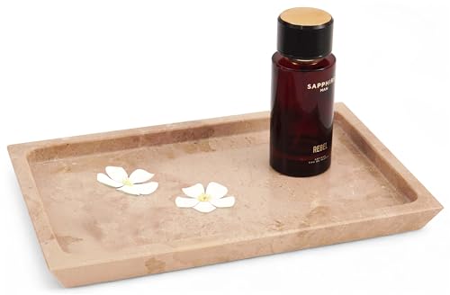 Radicaln Marble Serving Tray 12" Inches Verona Handmade Rectangle Tray for Party Supplies Modern Serving Bowl & Food Trays for Party, Cafeteria Trays for Serving Food - color: Verona