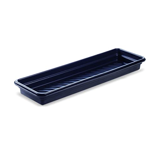 PIG Containment Tray - Rim to Rim Dimensions 52.25" L x 16.25" W x 5" H Utility Tray - Interior Bottom Dimensions 48" L x 12" W - 11.96 gal. Sump Capacity - PAK918 - size: 52.25" x 16.25" x 5"