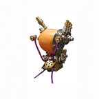 3D Steampunk Mechanical Snail Model Kit – DIY Metal Brass Puzzle for Adults, Retro Collectible Robot Sculpture Craft Gift (Snail-O) - style: Snail-O