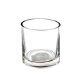 WGV Quality Thick Tea Light Votive Candle Holder 3x3, Clear Tiny Cylinder Glass Vase, Small Planter Terrarium, 1 Pc - color: Clear-cylinder-3"