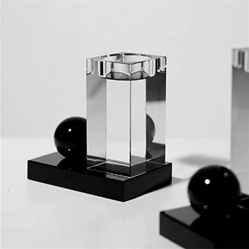 Bookends Modern Luxury Bookends Study Desk Bookends Crystal Geometric Bookends Ornaments Bookcase Bookshelf Book Stand Decorative Ornaments Book Ends