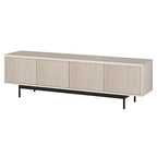 Henn&Hart Whitman, 70'' Rectangular TV Stand, Alder White - color: Alder White, size: 70'' Rectangular TV Stand
