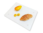 Tempered Glass Cutting Board – Long Lasting Clear Glass – Scratch Resistant, Heat Resistant, Shatter Resistant, Dishwasher Safe. - color: Glass