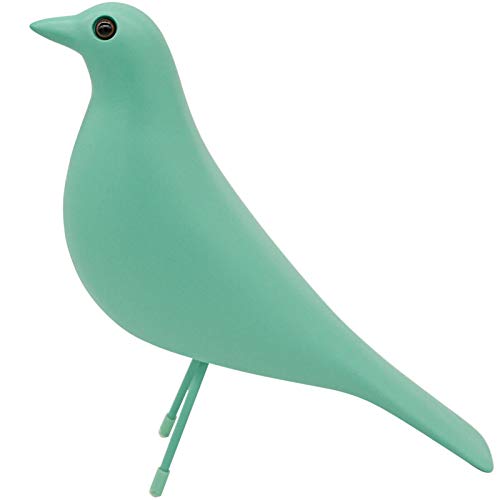 Mid-Century Home Decor House Bird - Office Decor Desk Dove Ornament Arts Gift - color: Blue