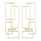 Deco 79 Metal Geometric Tealight 2 Plate Wall Sconce, Set of 2, 5"W, 13"H, Gold