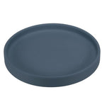 PATIKIL 6 Inch Round Ceramic Plant Saucer, Plant Saucer Tray Flower Planter Drip Tray for Indoors Outdoors Patio Balcony, Dark Blue - color: Dark Blue