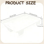 Bedside Shelf, Clip On Nightstand, Bedside Table Tray Organizer，Bedside Shelf for Bunk & Loft Beds，Black (White) - color: White
