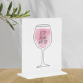 Funny Office Home Decor - Minimalist Acrylic Desk Piece for Office, Room & Lounge, Modern & Durable, 4 × 4.7 Inches