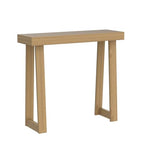 Plank+Beam Solid Wood Console Table, 36 Inch, Sofa Table, Narrow Entryway Table for Hallway, Behind The Couch, Living Room, Foyer, Easy Assembly, Pecan - color: Pecan, size: 36" Console Table