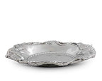 Arthur Court Aluminum Equestrian Horse Oval Tray 14 x 10 inch - Handcrafted with Rope Detail, Perfect for Horse Race Fans or Ranch Events, Freezer & Oven Safe, Gift Box Included