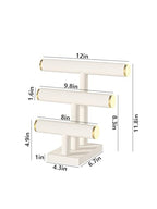 Bracelet Holder Stand,Bracelet Organizer Display for Selling,Bangle Organizer for Women,Watch Storage Holder for Men,Jewelry Business Supplies (Style 1 （Beige 3 Tier ）) - style: Style 1 （Beige 3 Tier ）