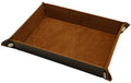 Valet Organizer - Catchall Tray for Jewelry, Wallets, Watches, Keys, Coins, Phones, Glasses - Perfect for Nightstand, Desk, Entryway - color: Brown