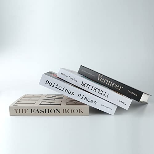 PTShadow 4 Pieces Folding Decorative Books for Home Decor, Black and White Bookshelf Decorations, Library Decorations, Coffee Table Decorations for Home Sweet Stacking Books - color: 4 Pcs Black and White