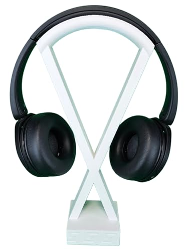 Minimalist Headphone Stand (Matte White) - color: Matte White