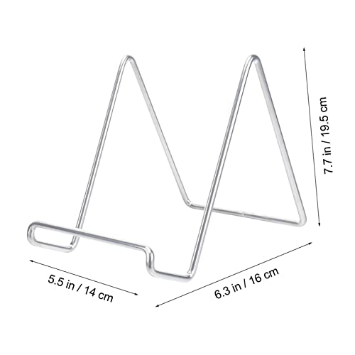 Happyyami 2pcs Modern Display Stand for Photos Books and Decorations Sturdy Minimalist Showpiece Holder for Use for Events and Celebrations