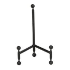 TRIPAR Modern Tripod Easel Display, Black Finish, Lightweight & Durable Design, Perfect for Displaying Pictures, Artwork, Plates, Tiles, & More, 8 Inch - size: 8 Inch