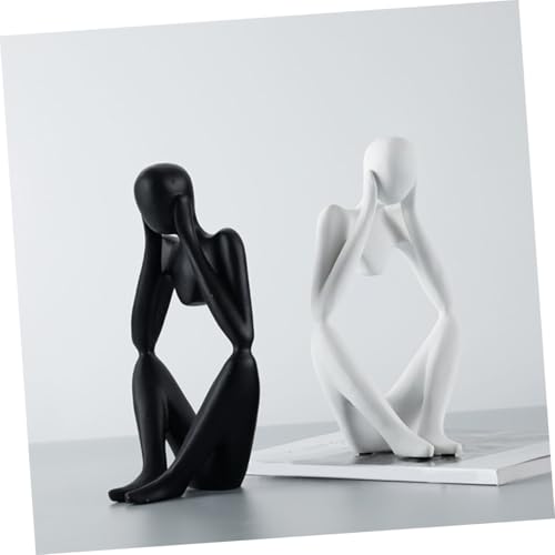 ORFOFE Mid Century Modern Decor Abstract Sculpture Home Supply Living Room Decor Wall Aesthetic