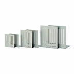 STEELMASTER Heavy Duty 10-Inch Steel Bookends, 1 Pair, Silver (241100050) - color: Silver, size: 10-Inch Pair