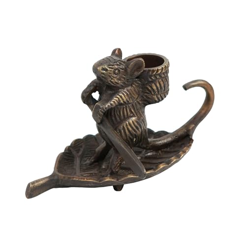 Intrepid Mouse Candleholder
