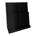 EnderToys Graded Card Display Stand (2 Pack) (2 Tier) (Black) - Compatible with PSA, Beckett, and CGC - size: 2-tier