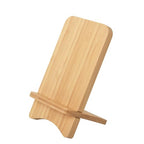 Bamboo Phone Stand, Desktop Stand, Simple Phone Stand, Compatible with All Phones (Bamboo) - color: bamboo