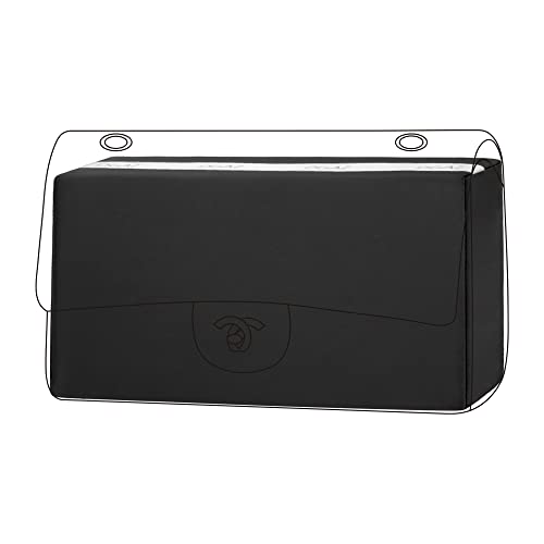 DGAZ Purse Pillow Shaper Insert for Chanel CF Bags, Silky Pillow Shaper for Luxury Handbags（Black, Maxi） - color: Black, size: Maxi