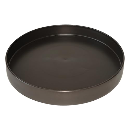 1 Pack 10 inch Plant Saucer Drip Tray, Heavy Sturdy Plastic Planter Flower Pot Drainage Tray Plate Saucers for Indoor Outdoor Garden, Plant Water Drip Trays for pots Base (10", Chocolate) - color: Chocolate, size: 10" - 1Pcs