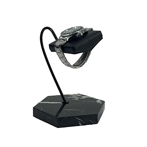 LYS&LYX Handcrafted Watch Display Stand (Black) - color: black/black/black