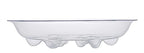 6 Pack Heavy Duty Clear Plastic Plant Saucer Sturdy Pot Tray Plant Drip Trays Drip Trays for pots,Plant Water Catcher Tray,Plant Pot Saucers (8 INCH) - size: 8 INCH