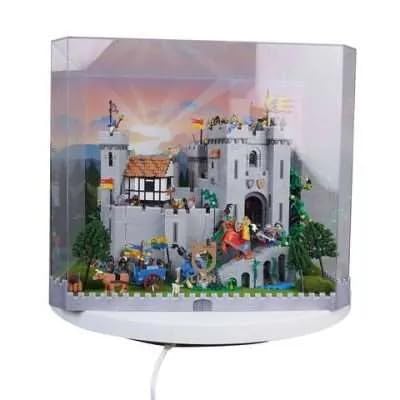 Fotoconic White Electric Motorized Rotating Turntable Display Stand, 24 Inch / 60cm Diameter, 180 Lb Centric Loading for Shop Display - size: White 24", 180 Lb Max Loading