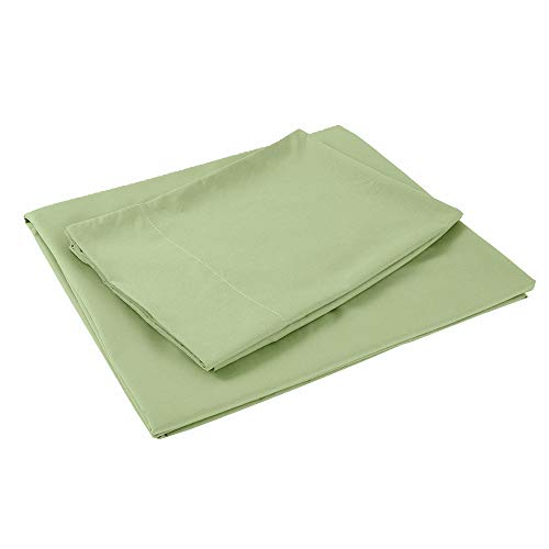 Sfoothome Queen Sheets Set - Sage Green Hotel Luxury 4-Piece Bed Set, Extra Deep Pocket, 1800 Series Bedding Set, Wrinkle & Fade Resistant, Sheet & Pillow Case Set (Queen, Sage Green) - color: Sage Green-4 Pieces, size: Queen