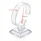12 Pcs Professional Watch Display Stand Holder, Showcase Organizer for Jewelry and Timepieces