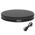 fotoconic Black Electric Motorized Rotating Turntable Display Stand, 14 Inch / 35cm Diameter, 110 Lb Centric Loading for Shop Display - size: Black 14", 110 Lb Max Loading