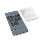 Minimalist Phone Stand for Desk – Portable Holder for iPhone & Android, Compact Travel Stand, Aesthetic Mobile Dock - Denim