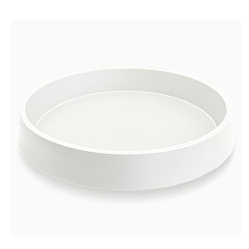 1 Pack Plant Saucer Tray for Ceramic Plastic Pots, 6 inch Plant Saucers for Indoors, Pot Saucers Trays, Flower Planter Water Drip Trays for Pots Base (6", White) - color: White, size: 6" (1 Pack)