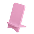 Cell Phone Stands, Desktop Stand, Luxury Nature Wood Simple Phone Stand, Compatible with iPhone & All Cell Phones, Ultra-Stable, Portable & Non-Slip Design, 2 Pieces, Pink - color: Pink