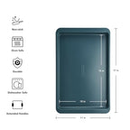KitchenAid Nonstick Swiss Engineered Aluminized Steel Baking Sheet, Dishwasher Safe, Agave, 10x15 Inch - color: Agave, size: 10 x 15 Inch