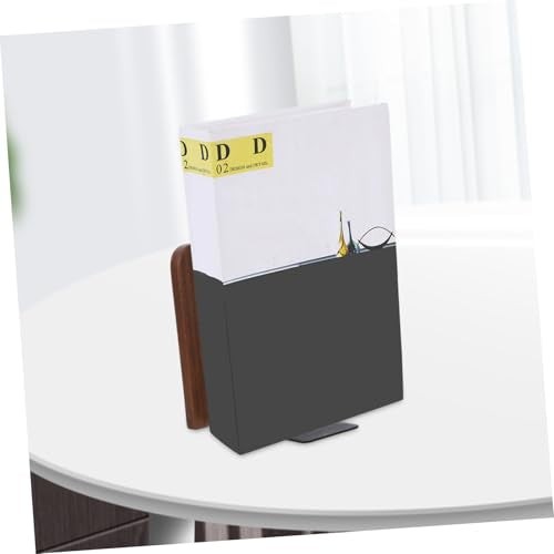 VILLCASE Household Desktop Book Holder Base Versatile Bookend for Office and Home Organization and Construction Stylish Minimalist Design for Books and Magazines