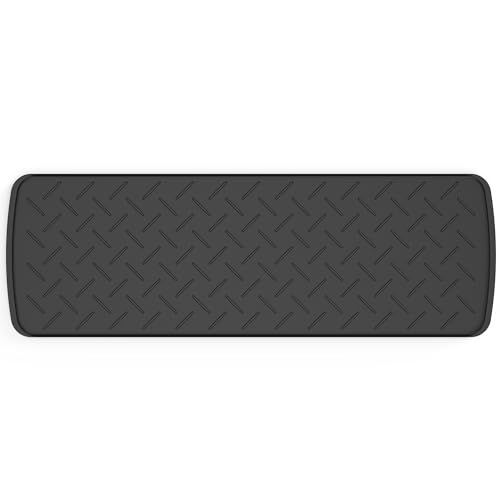 Extra Large Boot Trays Heavy Duty Rubber Mat with Lip,Waterproof Shoe Mat Tray for Entryway Shoe Tray Multi-Purpose for Indoor or Outdoor 47.24×15.75in - size: 1'4" x 3'11" (Rectangular)
