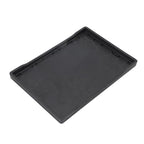 Decorative Tray, Modern Minimalist Tray for Bathroom (Black)