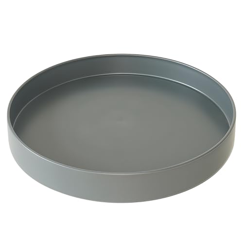 1 Pack 10 inch Plant Saucer Drip Tray, Heavy Sturdy Plastic Planter Flower Pot Drainage Tray Plate Saucers for Indoor Outdoor Garden, Plant Water Drip Trays for pots Base (10", Gray) - color: Gray, size: 10" - 1Pcs