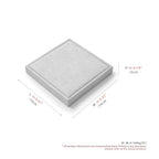 Oirlv Microfiber Jewelry Stud Earring tray Display Tray Interchangeable Modular Jewelry Tray - style: P13506